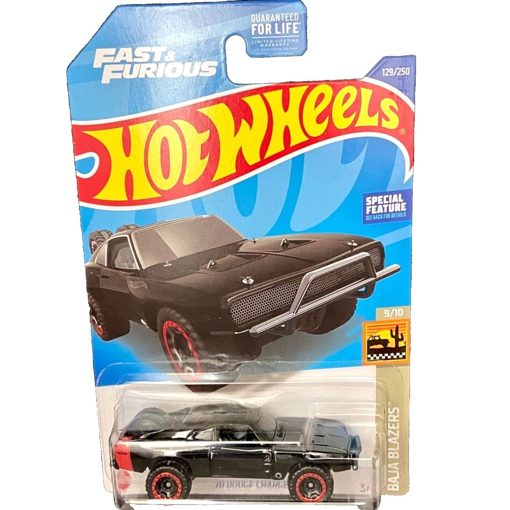 Hot Wheels '70 Dodge Charger Fast &‎ Furious Baja Blazers Special Feature 2022